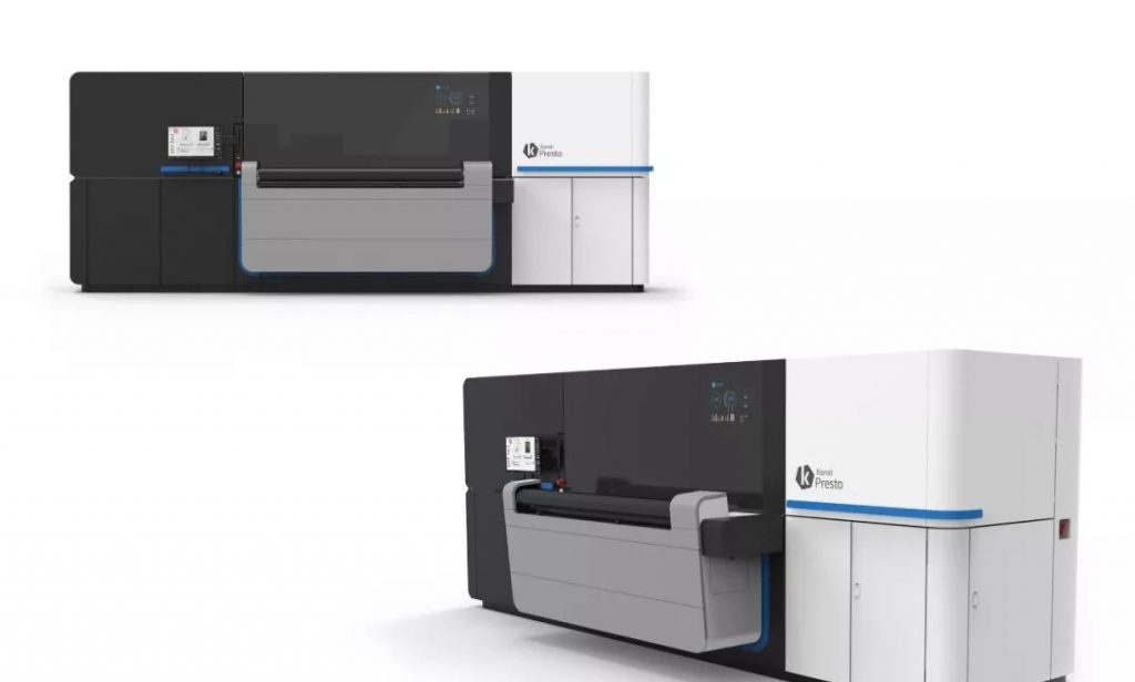 康麗數碼推出Kornit Presto工業single-step直噴解決方案
